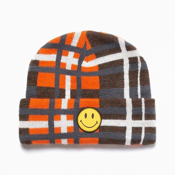 CHINATOWN MARKET Other - Chinatown Market X Smiley Plaid Beanie